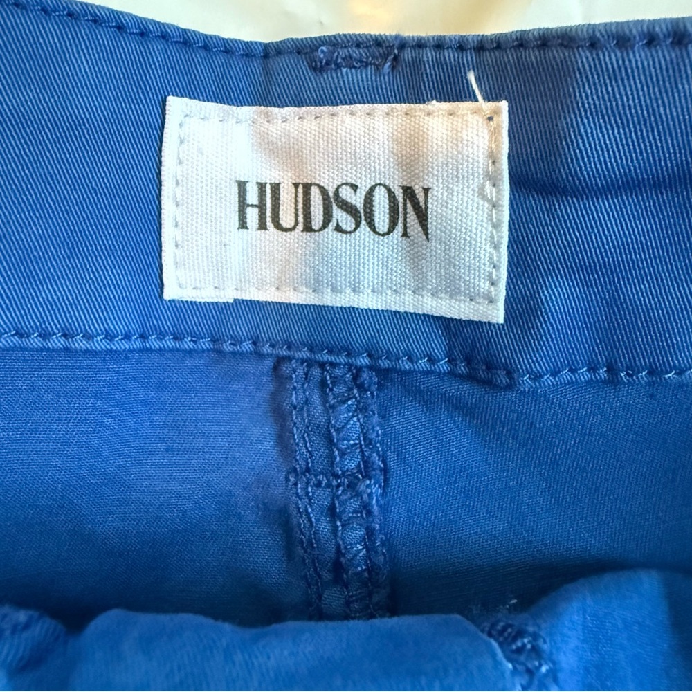 Hudson Jeans Women's Tazman Blue Cargo Shorts - Picture 5 of 9